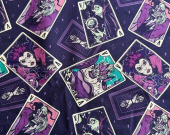 Villains Card Stack - Villains Cotton Fabric - Springs Creative Cotton Fabric