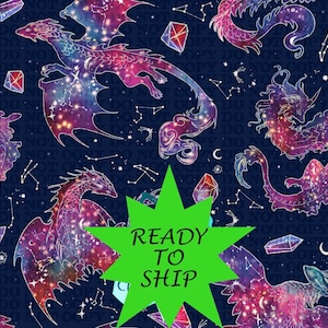 READY TO SHIP Bullet - Celestial Dragons on Navy