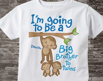 Big brother to twins
