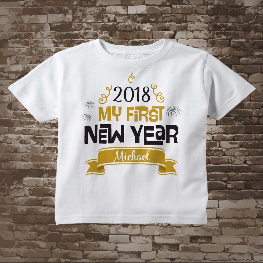 baby's 1st new years onesie