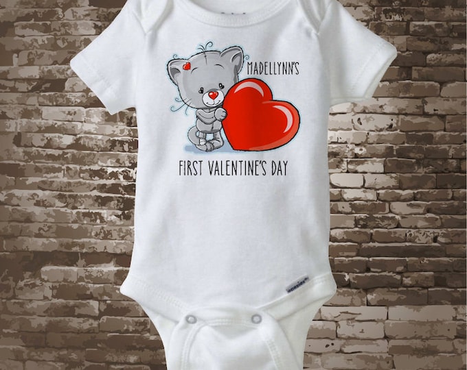 First Valentines Day Outfit, First Valentines Day Boy, First Valentines Day Girl, First Valentines Day Onesie, First Valentines 01172017a