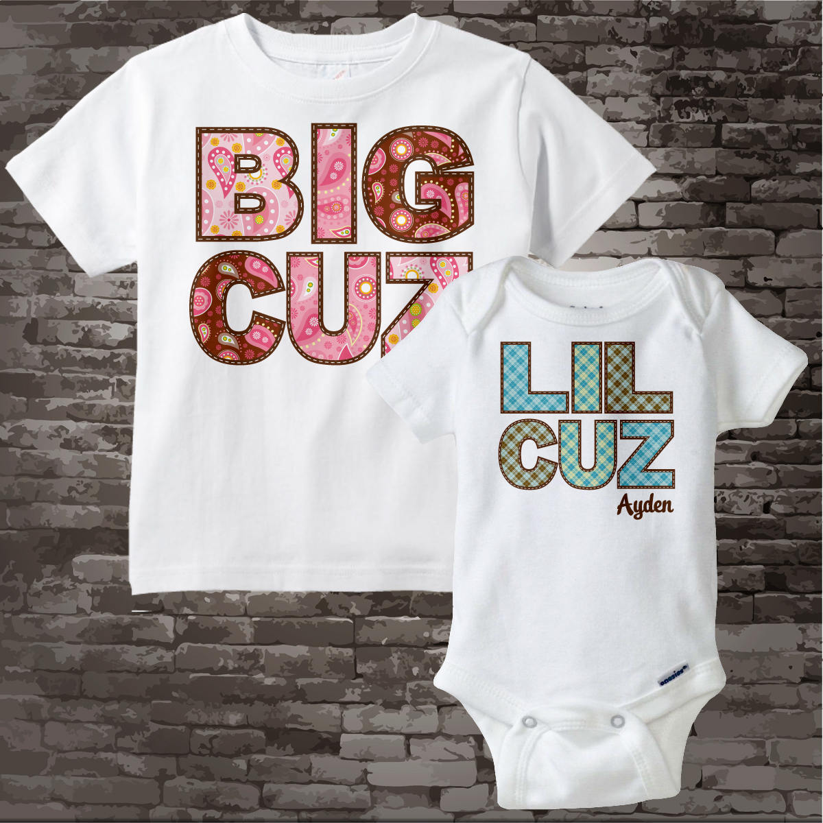 matching cousin onesies