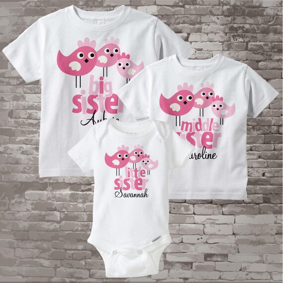 big sister shirt little sister onesie