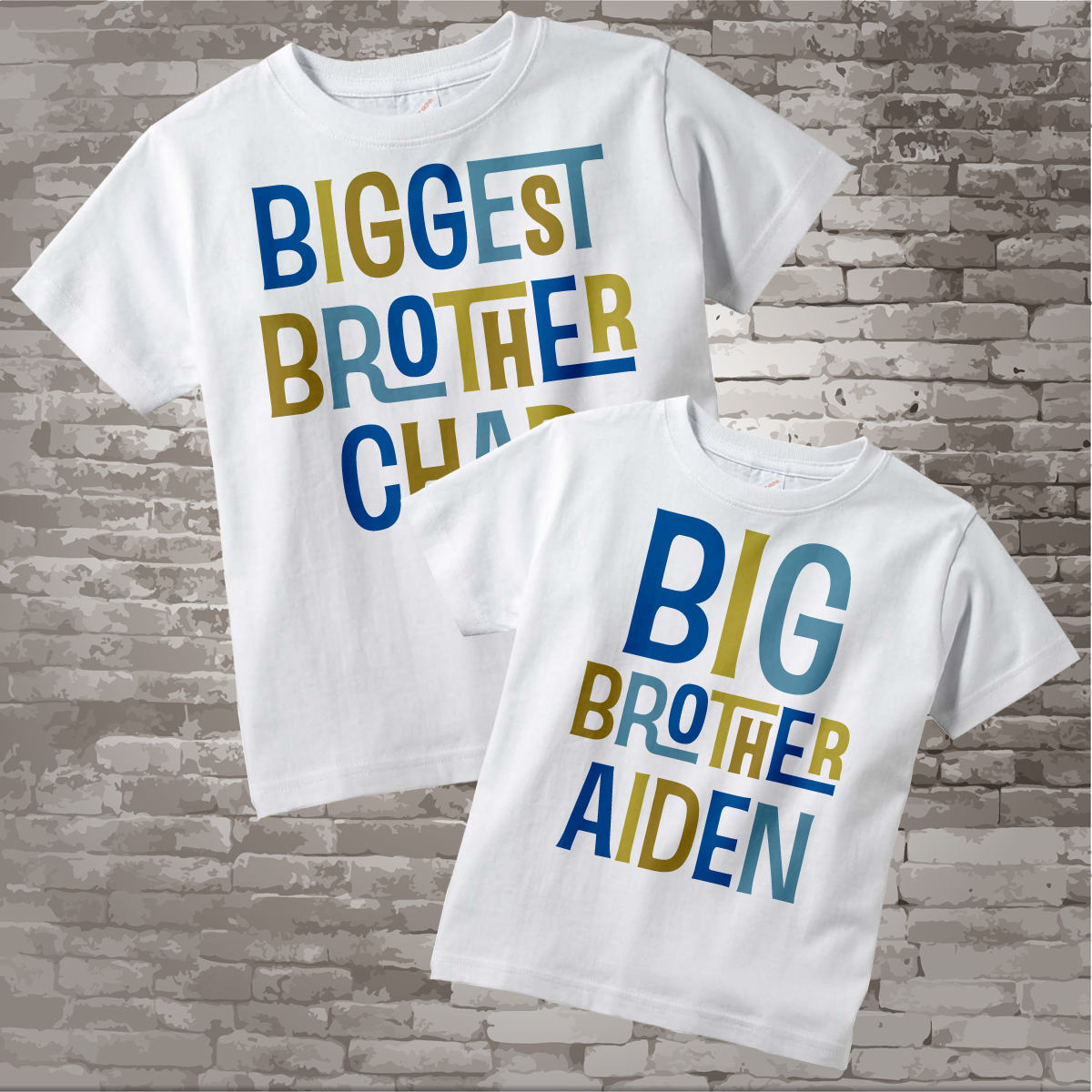 Biggest Brother and Big Brother Shirt 