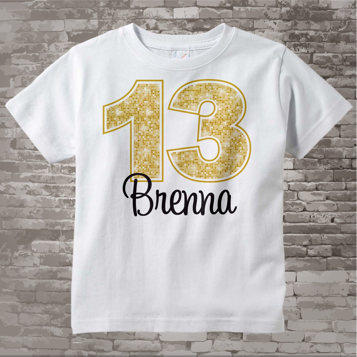 Birthday shirts for 13 year sales olds girl