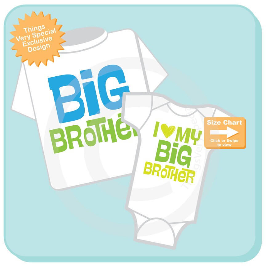i love my big brother onesie