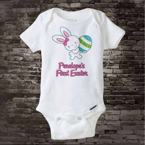 baby's first easter onesie