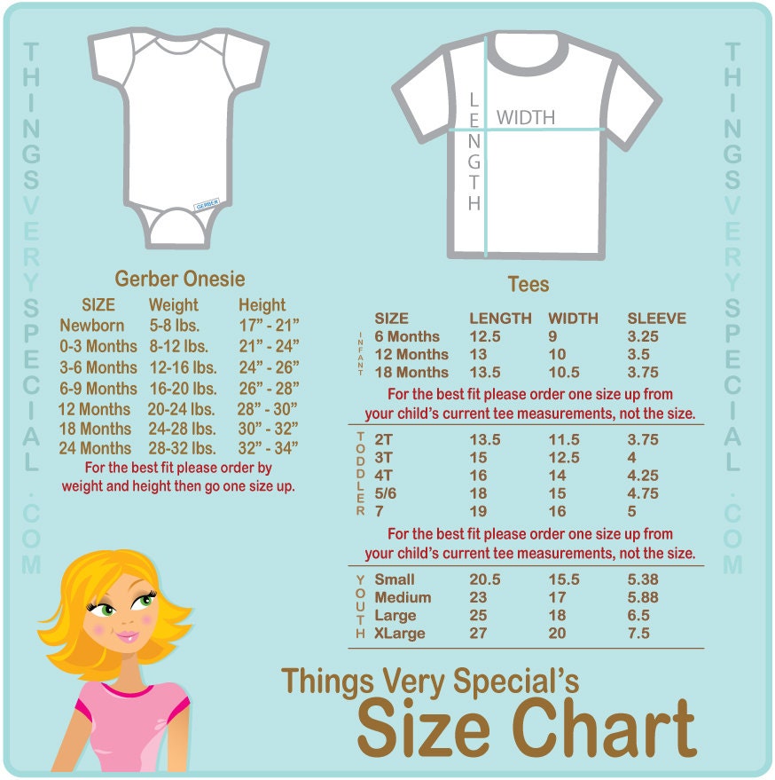 Turtle Shirts Size Chart