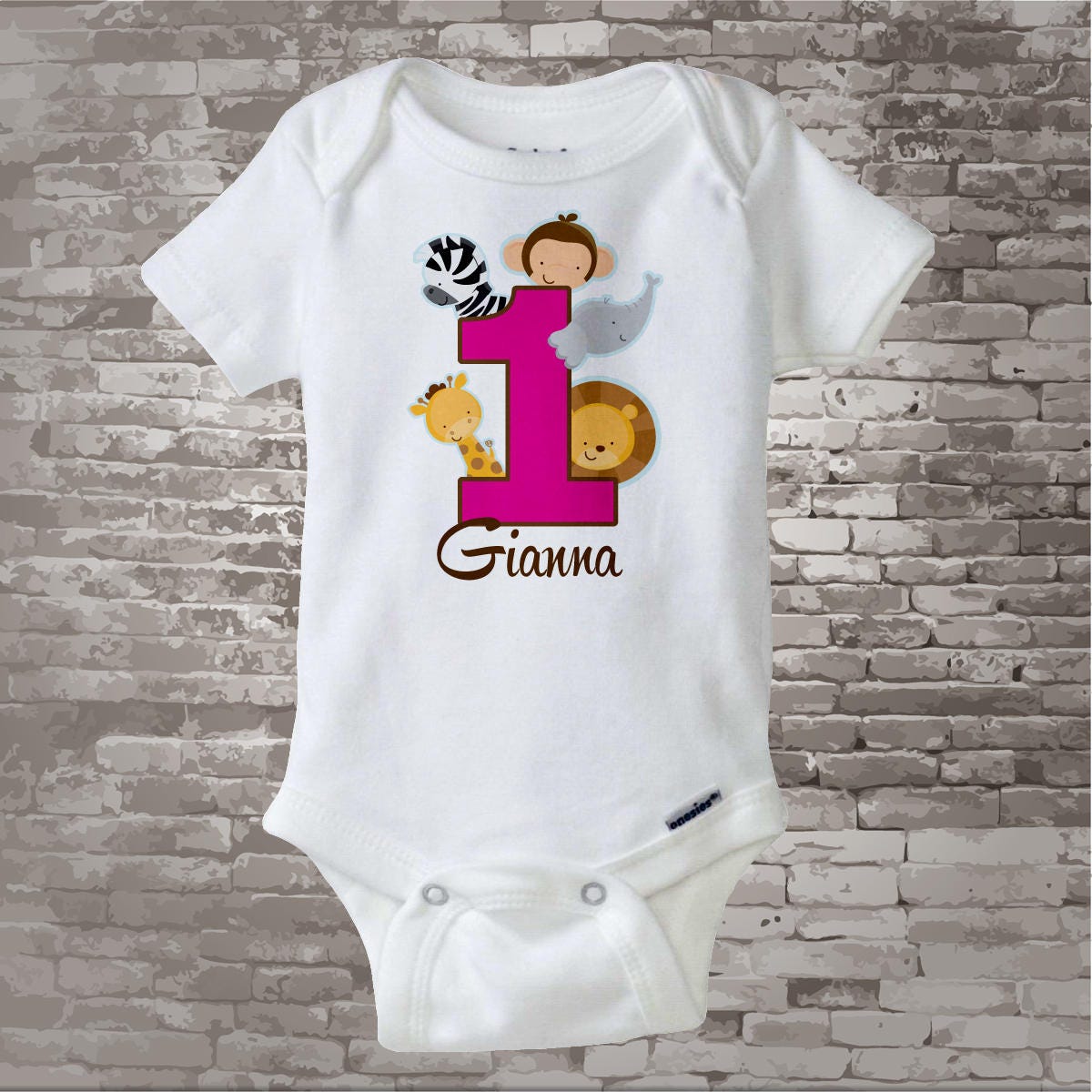 one year old onesie girl