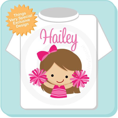 Cheerleader Shirt Personalized Cheerleader Shirt or Onesie Etsy