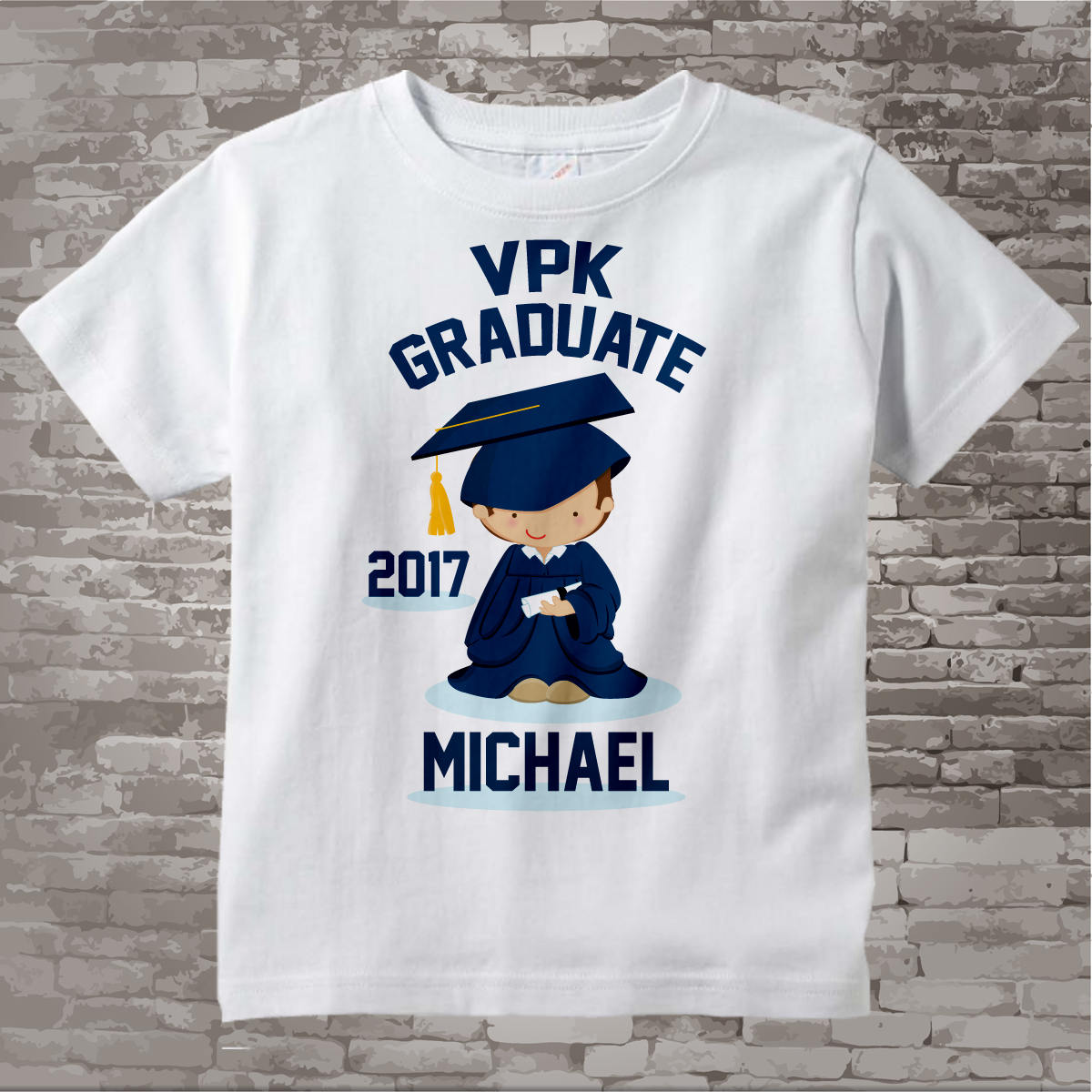 Personalized VPK Graduate Shirt 