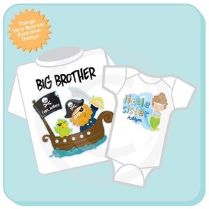Big Brother Little Sister Shirt Set of 2 Sibling Shirt - Etsy