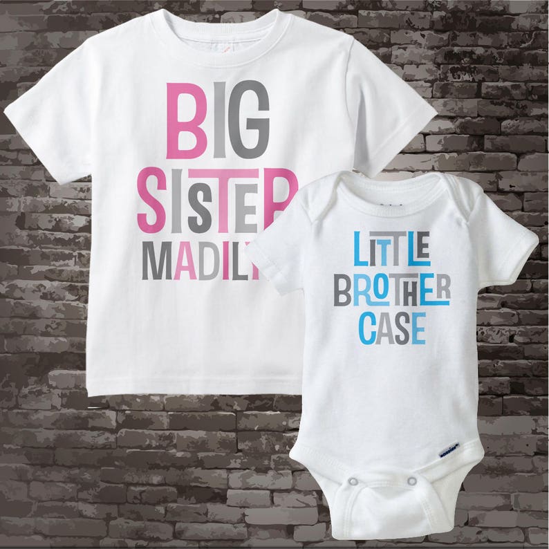 big sister little brother shirts for adults