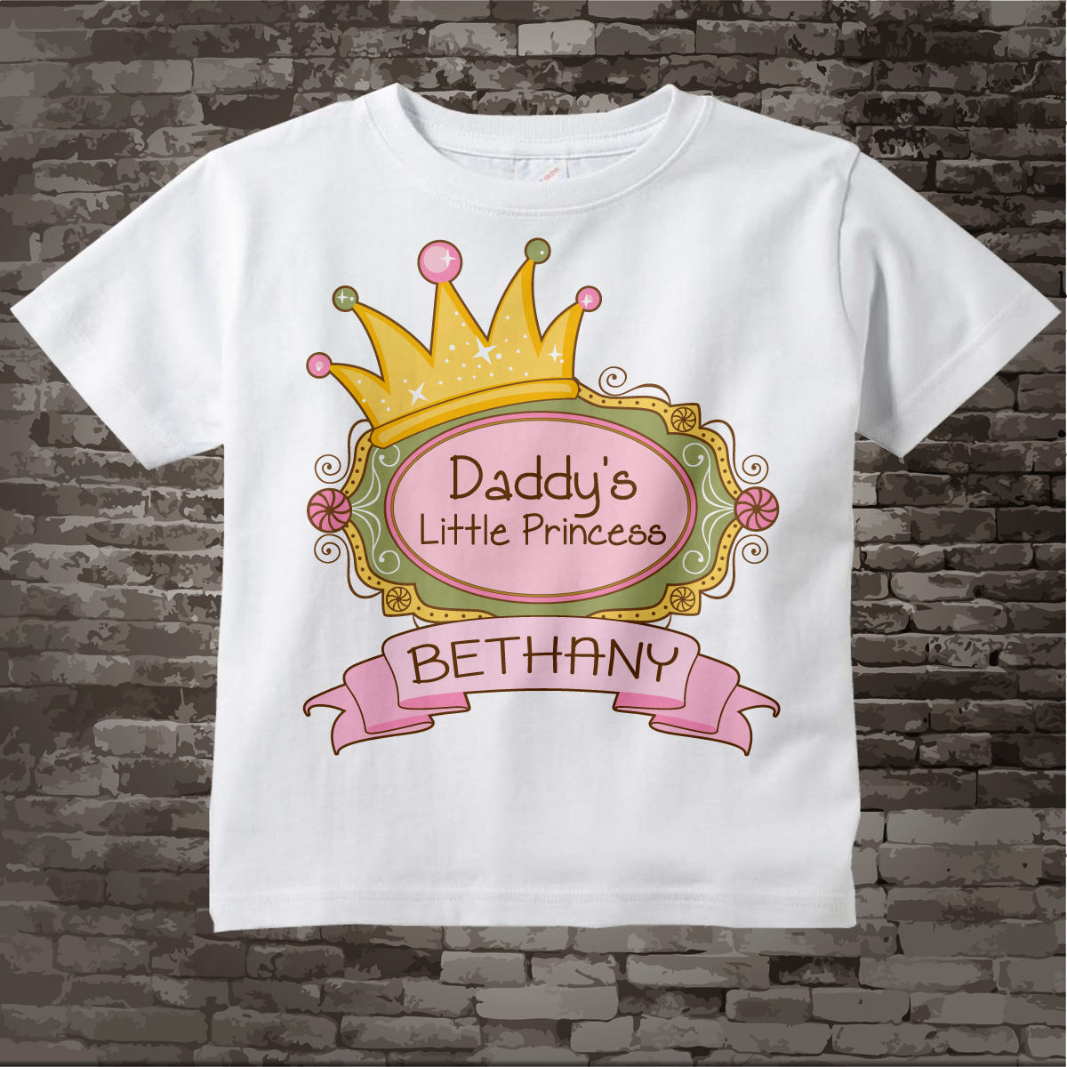 Buy Daddy's Little Princess Shirt Personalized Tee or Onesie ...