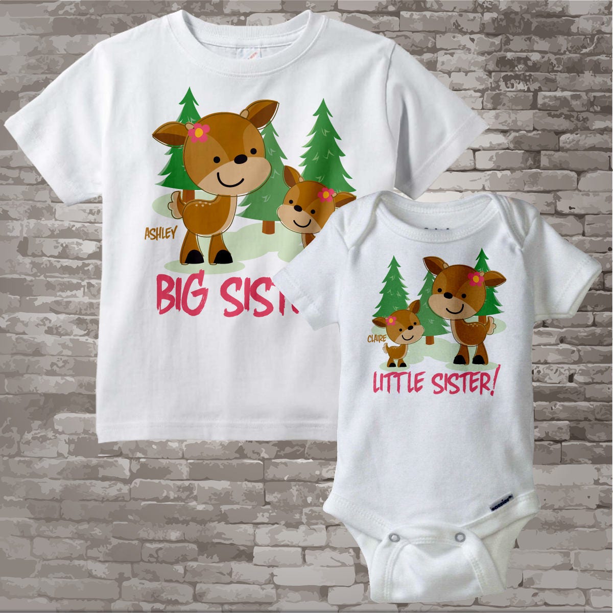 matching sister onesies