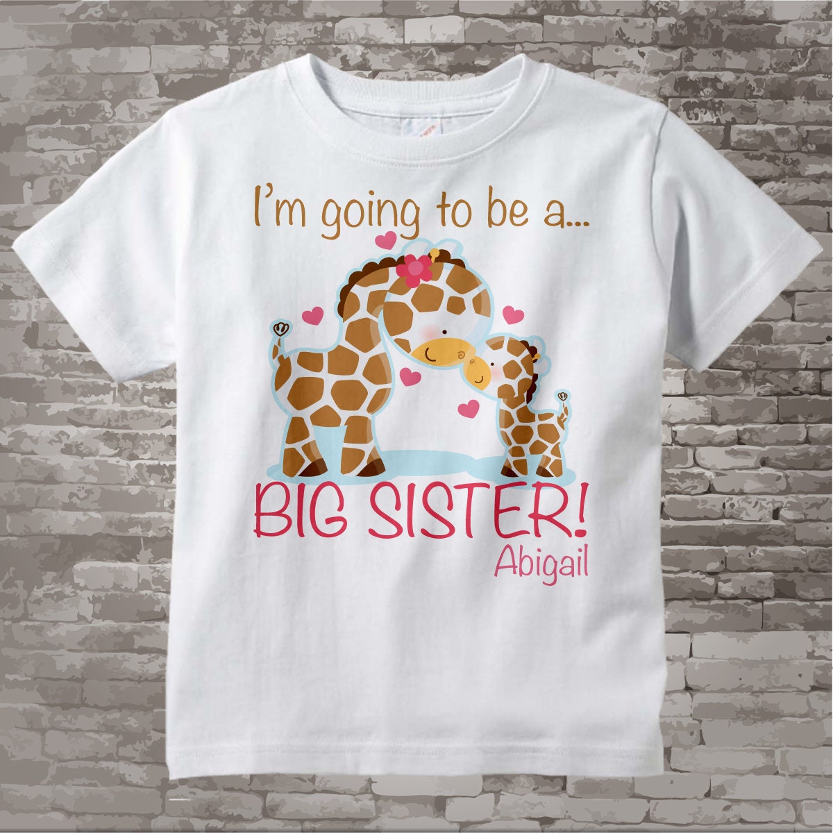 i am going to be a big sister shirt