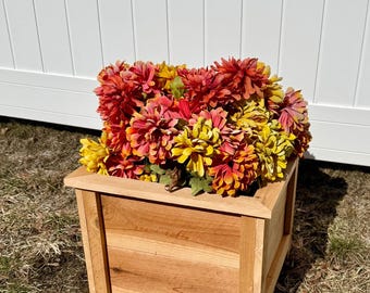 Wooden Flower Pot