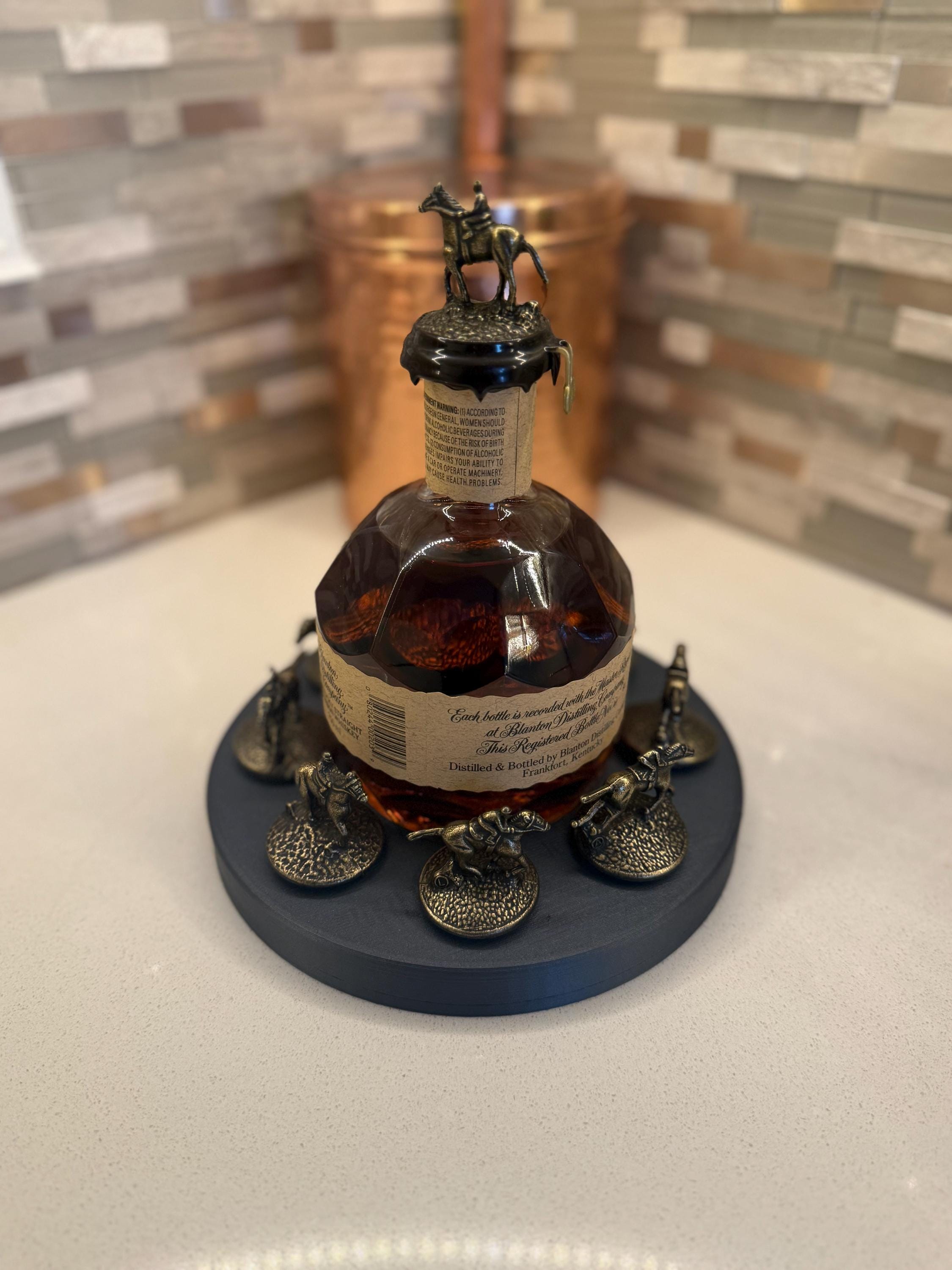 Spinning Blantons Stopper Display - Etsy