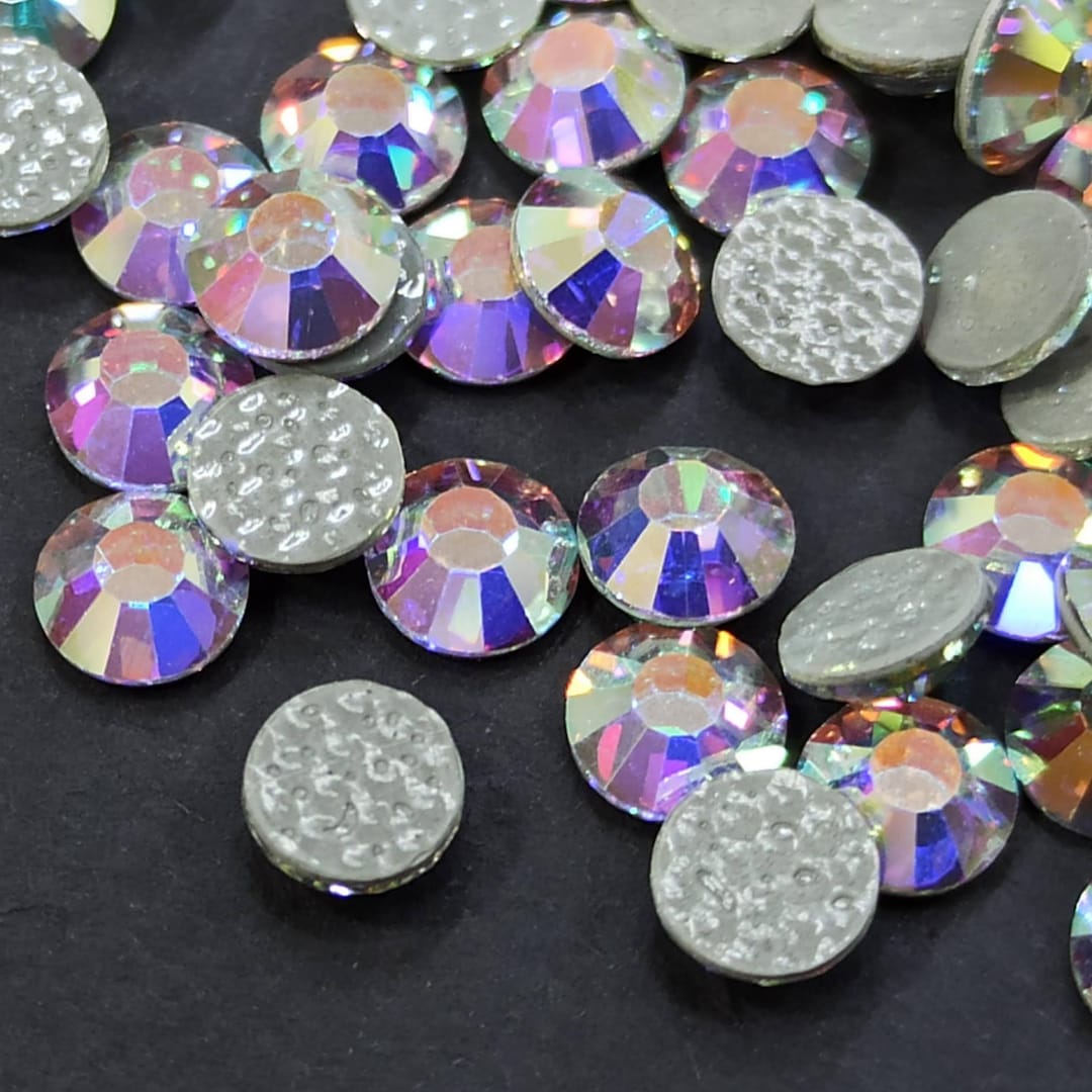 Preciosa Crystal AB Hot Fix Rhinestones, SS20 Czech Glass Stone - Etsy