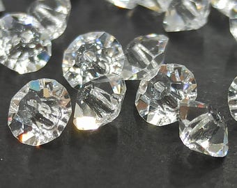 Swarovski Crystal Flat Bicone Beads - 6x3.5mm