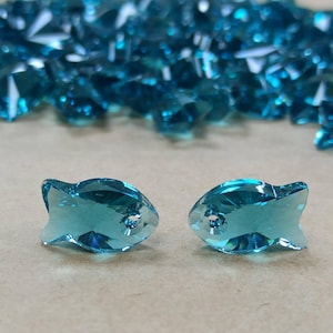 Swarovski crystal figurines fish - Etsy 日本