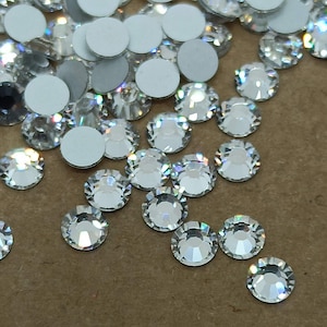 Preciosa Crystal Rhinestones: SS20 Flat Backs, Nail Art Gems