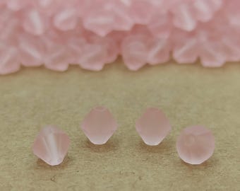 Cuentas bicono de cristal Swarovski Matte Light Rose (6 mm)