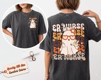 Er Nurse Halloween Shirt, Custom Er Nurse Shirt, Emergency Department Halloween Shirt, Er Halloween Shirt Gift For Nurse, Halloween Shirt