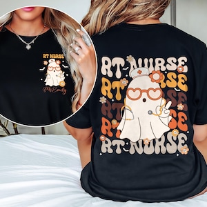 Respiratory Therapist Halloween Shirt, Custom RT Nurse Halloween Shirt, RT Shirt, Lung Therapist Shirt, Respiratory Nurse Gift, RT Gift