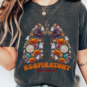 RT Halloween Shirt, Respiratory Therapists Shirt, RT Gift, RT Nurse, Respiratory Therapist Student Shirt, Medical Healthcare Party Shirt