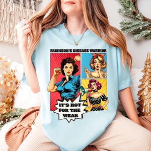 Retro Parkinson’s Disease Warrior Shirt, Grey Ribbon Shirt, Parkinsons Awareness TShirt  Parkinson’s Support Gift for Fighter