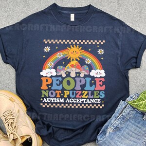 Autism Awareness Shirt, Comfort Colors Autism Puzzle Shirt, Autism Mom Shirt, SPED Teachers Gift, Neurodiversity Shirt, Autism Acceptance
