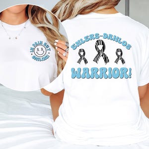Ehlers-Danlos Syndrome Warrior Shirt in Pain but Smiling EDS Shirt, Chronic Illness Gift for EDS Fighter, Rare Disease Support Shirt
