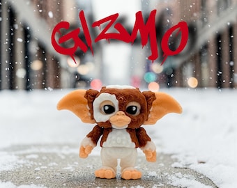 3D Printed Flexi Gizmo Mogwai HorrorPrint Mini Figure Movie Gremlins K6