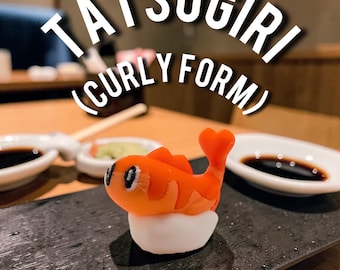 3D Printed Tatsugiri (Curly Form) PokePrint Mini Pokemon Anime F3