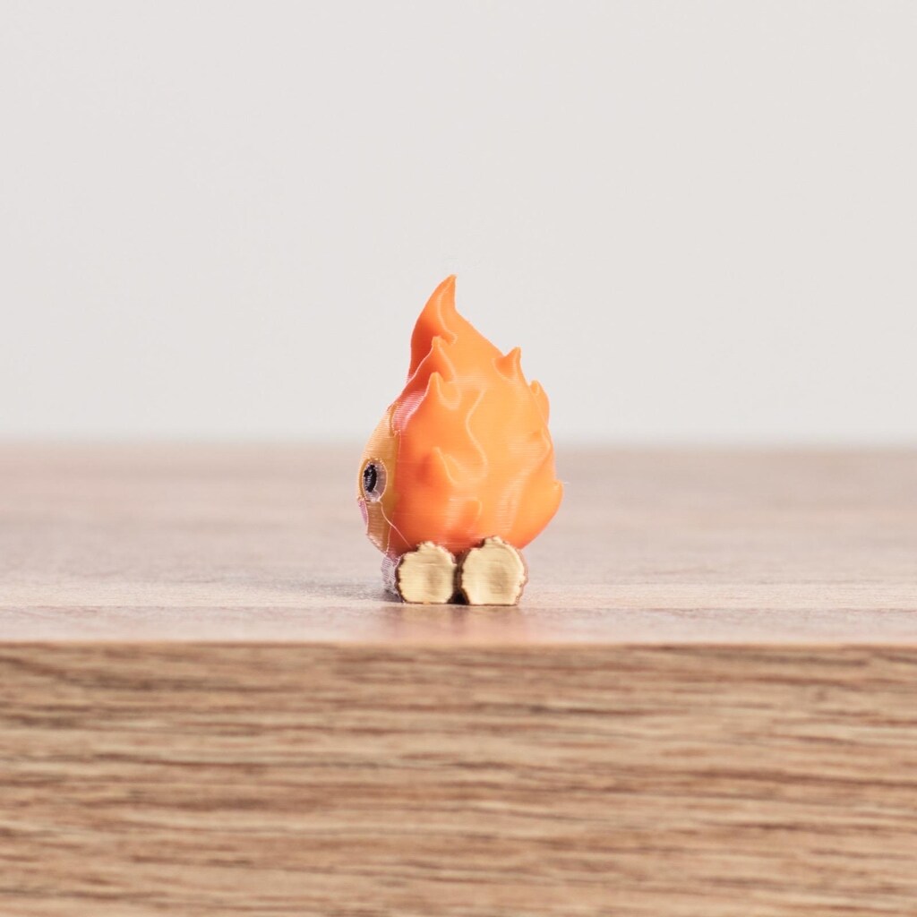 Calcifer Figure Anime - Statua In PVC Da 12 Cm Da Collezione, Prodotto Ufficiale, Confezione Originale