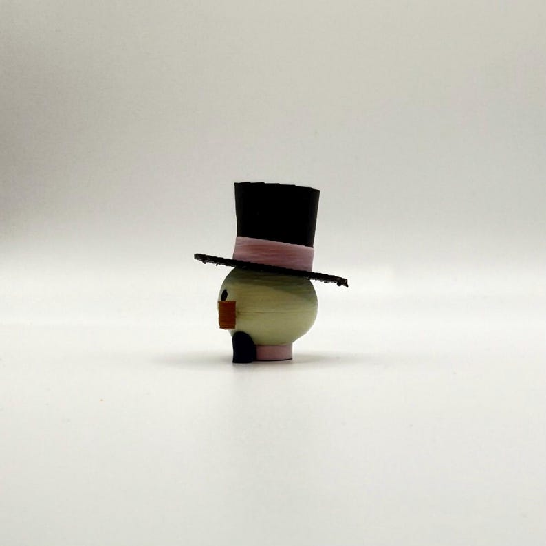 3D Printed Turnip Head GhibliPrint Mini Figure Anime Howls Moving Castle Studio Ghibli J12 bild 3
