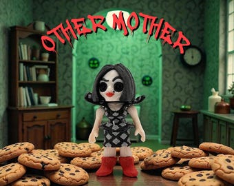 3D Printed Flexi Other Mother HorrorPrint Mini Figure Coraline Movie K5