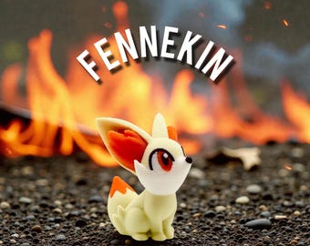 3D Printed Fennekin PokePrint Mini Pokemon Anime G10
