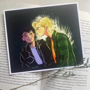 Nico and his Glow-In-The-Dark Boyfriend Print