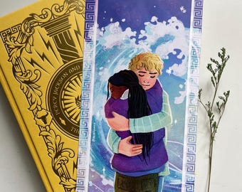 Estampa de abraço de Percabeth