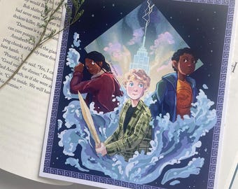 Pôster da 1ª temporada da série de TV Percy Jackson