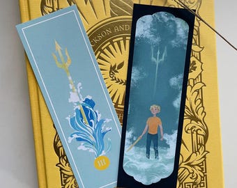 Marcadores de página Percy Jackson | NOVOS mini adesivos