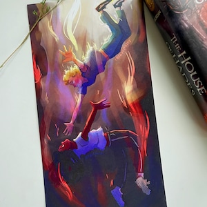 Percabeth falling into Tartarus