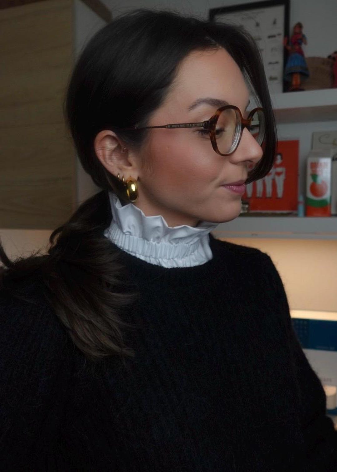 Col amovible blanc - Etsy France