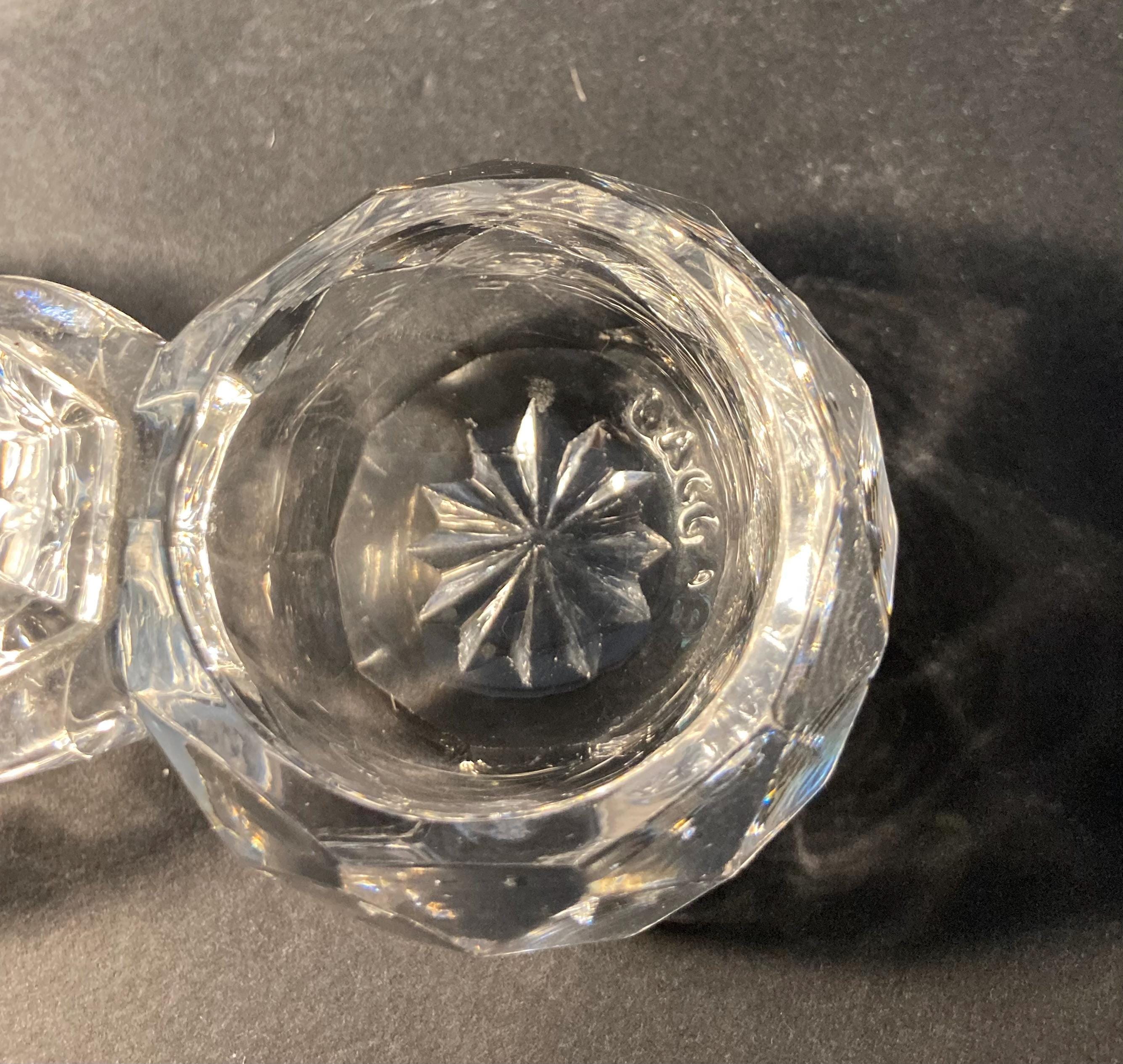 ダブルカットクリスタルソルトセラー – バカラ - Etsy 日本