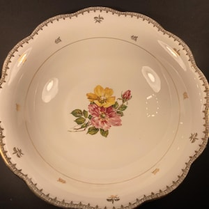 Porcelain salad bowl