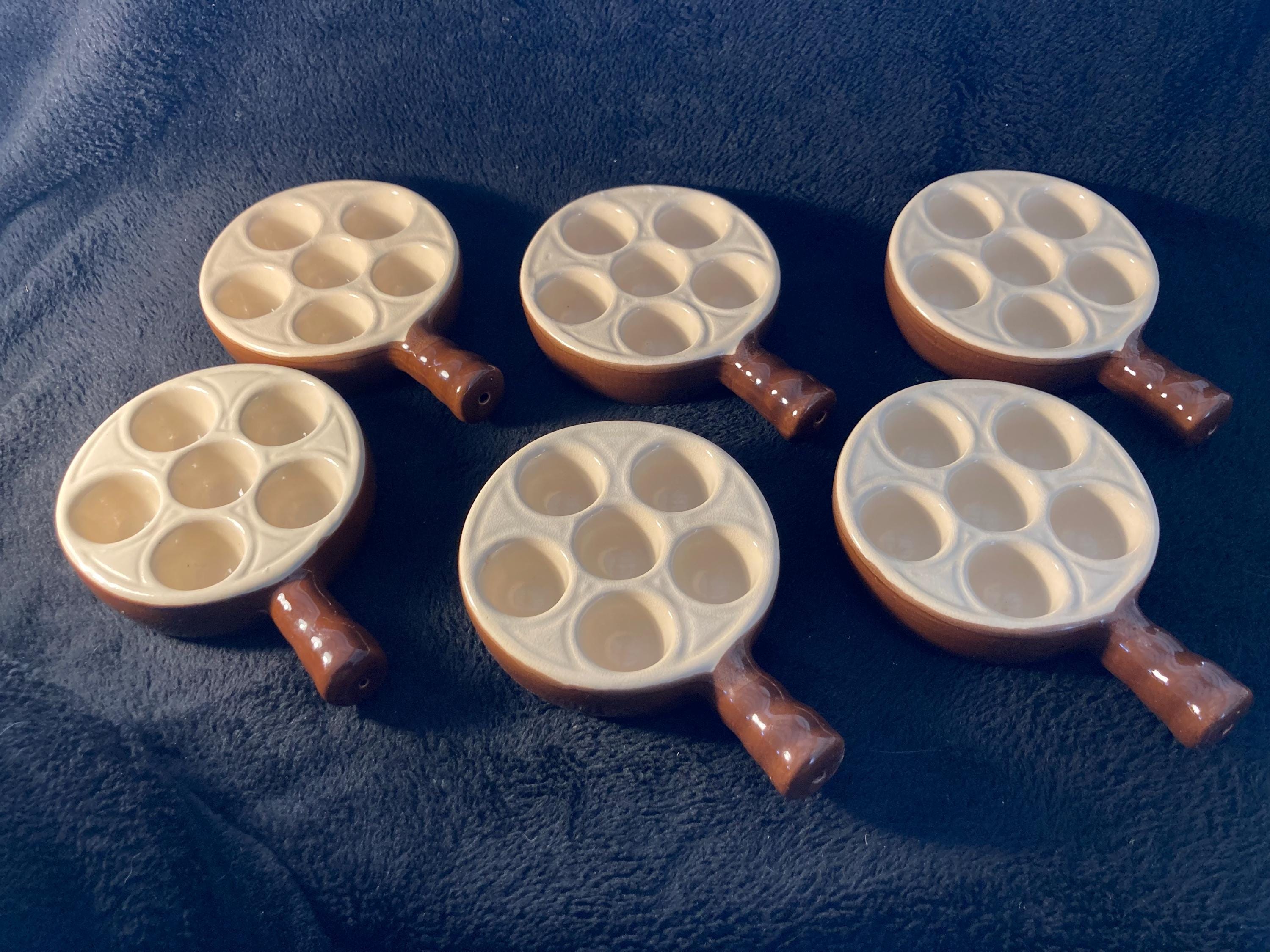 2 PLATS A Escargots 12 Trous Inox Style Louis Xv Guy Degrenne EUR 7,00
