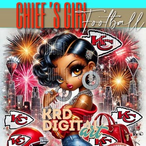 Chica boujee de fútbol, Deportes Kansas City, Super Bowl 2025, Chica fanática de los Chiefs, Betty Boop, Descarga SVG de los Chiefs, PNG de los Chiefs, Super Bowl de los Chiefs