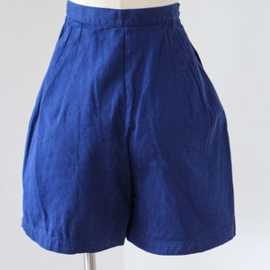 1960s Shorts 60s ROYAL BLUE Deadstock Cotton Sporty Athletic - Etsy